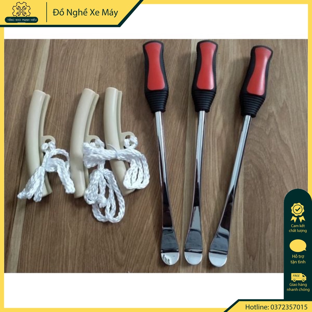 🌟 Bộ 3 móc lốp không săm xe máy,  tô - xe điện