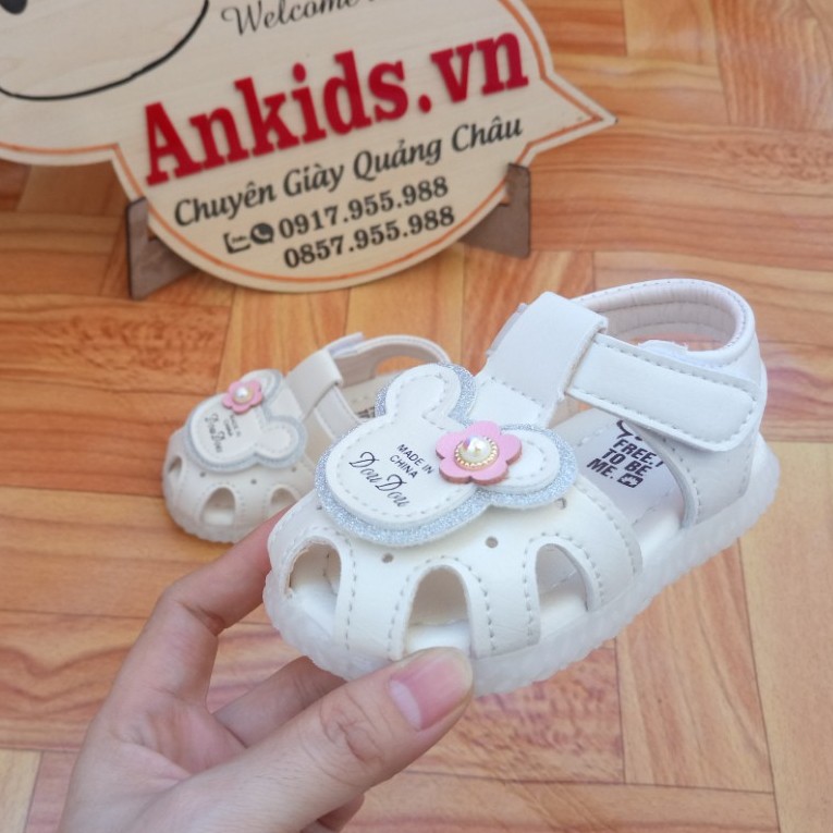 sandan cho bé gái mới tập đi siêu dể thương Ankids 613