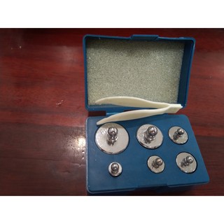 6 quả cân chuẩn dùng để hiệu chuẩn 200g kèm hộp nhựa