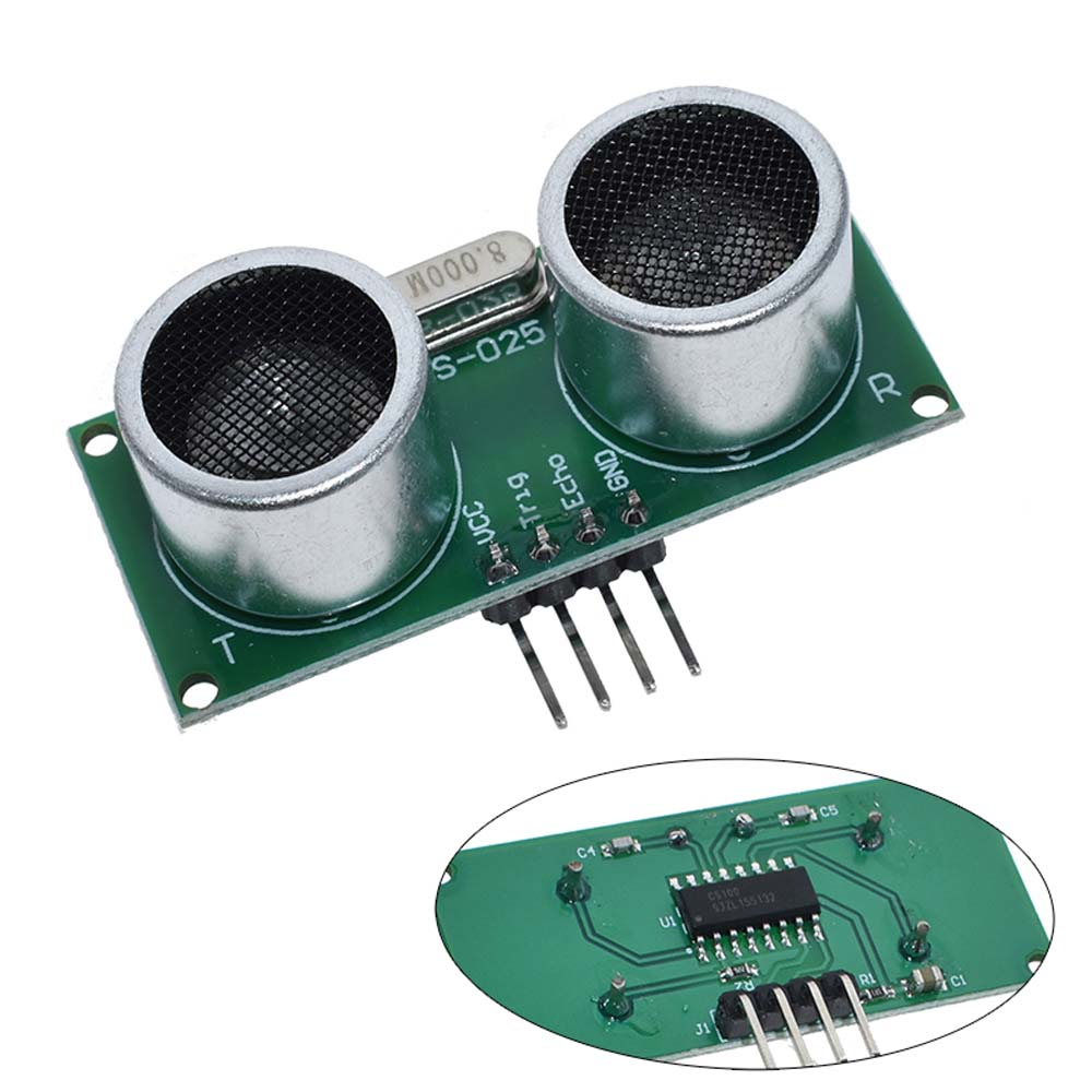 PEWANY 3V~5.5V Ultrasonic Wave Detector Distance Measuring Ultrasonic Ranging Ranging Module Transducer US-025 US-026 Ranging World Replace HC-SR04 Distance Sensor