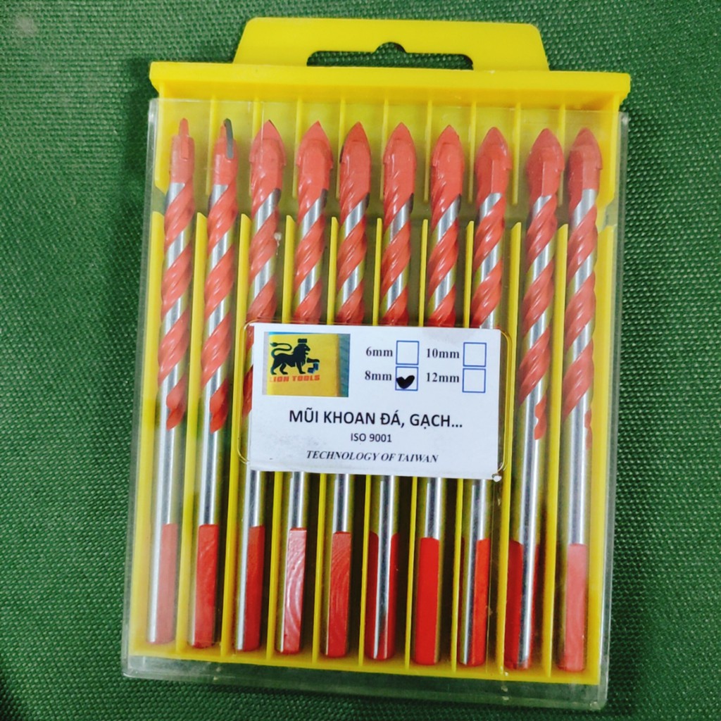 1 cái Mũi Khoan đa năng 8mm, khoan gạch men, kính, thủy tinh