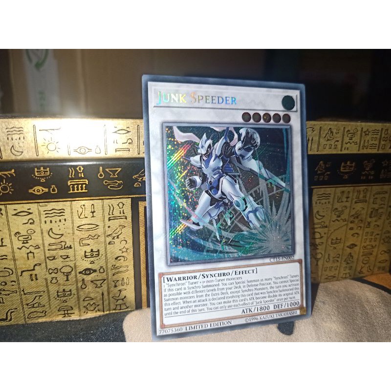 Thẻ bài: Junk Speeder - CT15-EN002 - Secret Rare Limited Edition