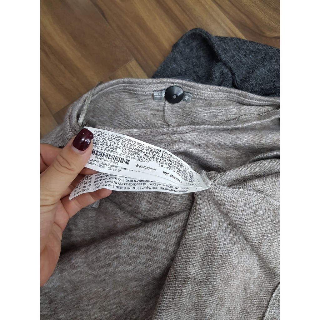 Áo dệt kim dài tay Zara