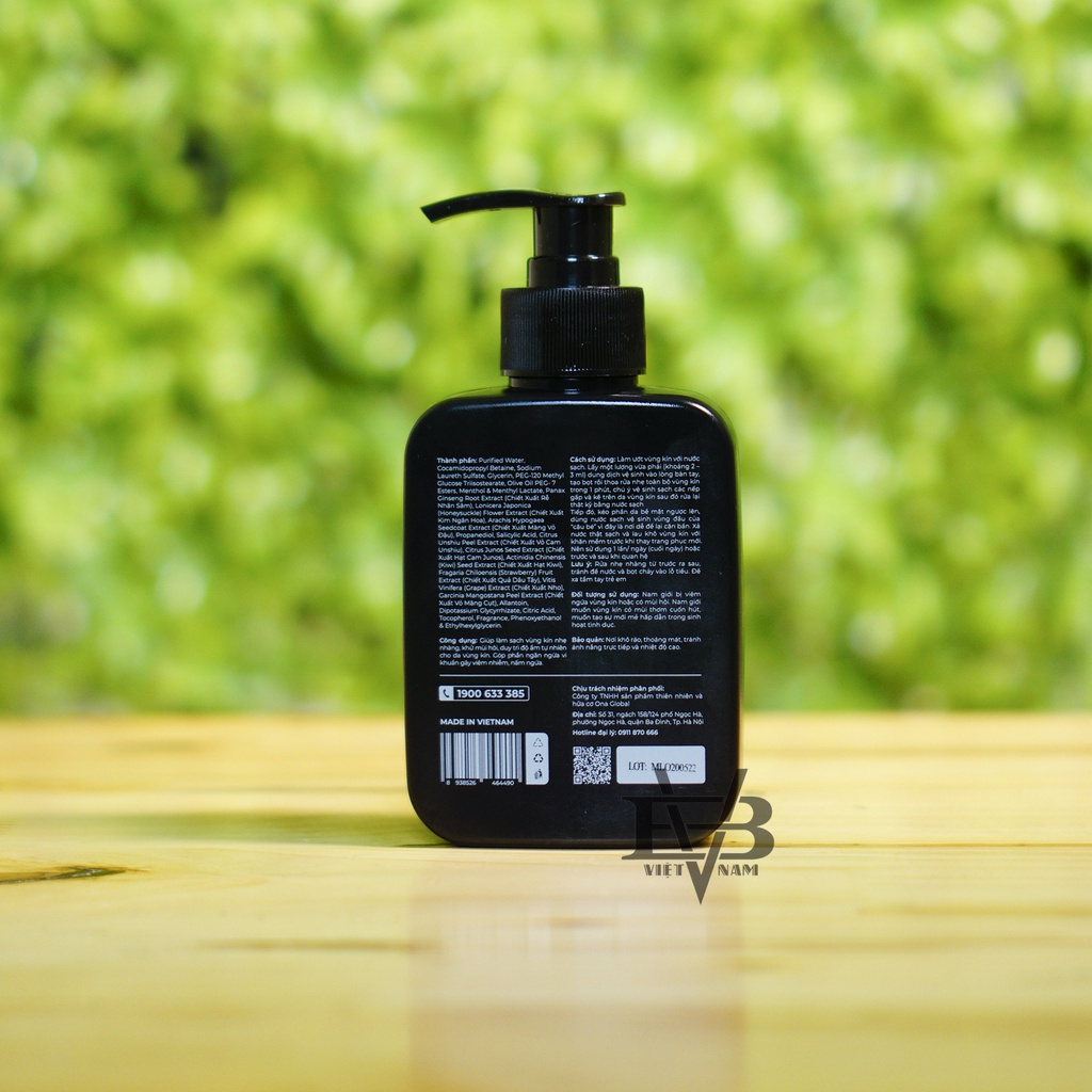 Dung Dịch Vệ Sinh Nam X2 Manly Gel vệ sinh nam cỏ cây hoa lá - Lưu hương 24h chai 150g Cocayhoala