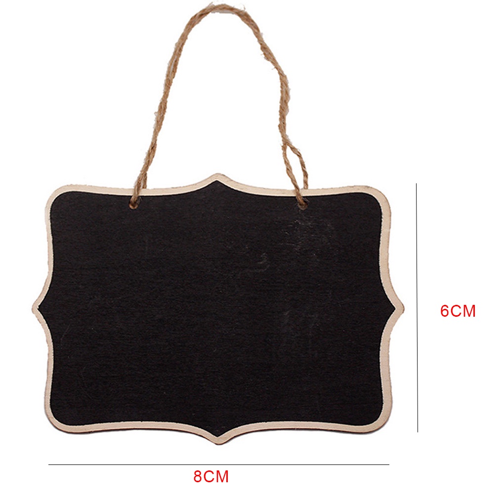 Bảng Đen Viết Phấn Mini Trang Trí Quán Cà Phê Tiện Dụng