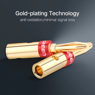 Set 4 Phích Cắm Hình Bắp Chuối Dành Cho Loa