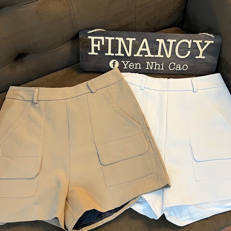 Quần đùi short nữ ⚡ CAO CẤP ⚡ quần túi hộp phong cách Hàn Quốc - Q03