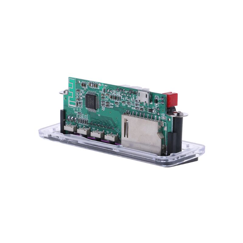 Bảng Mạch Giải Mã Bluetooth Không Dây MP3 WMA USB SD FM MP3 Có Màn Hình Màu Kèm Điều Khiển Cho Xe Hơi