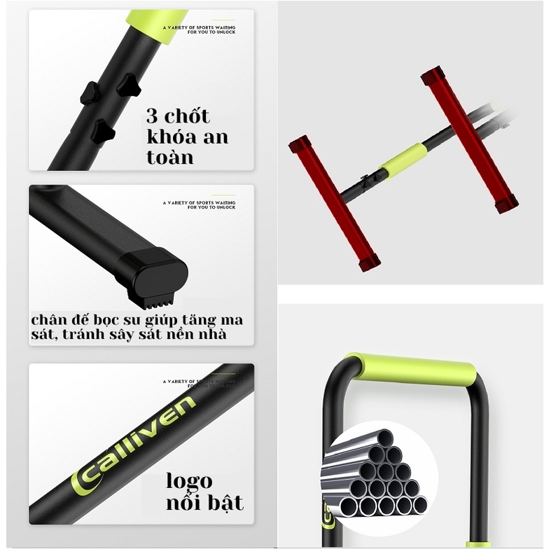 Xà kép mini đa năng C01 - xà kép mini tập tại nhà - xà kép mini hỗ trợ nhiều bài tập xà kép.