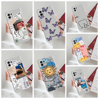 Ốp điện thoại bằng silicone TPU mềm trong suốt in hình đáng yêu cho Xiaomi Mi 11 Lite / 11