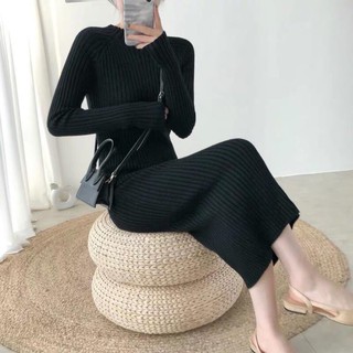 SẴN - VÁY LEN NỮ DÁNG DÀI ÔM BODY CỰC XINH, VÁY LEN BODY DÁNG DÀI CAO CẤP CHO NỮ ĐẸP (CÓ ẢNH THẬT) ⚡ *
