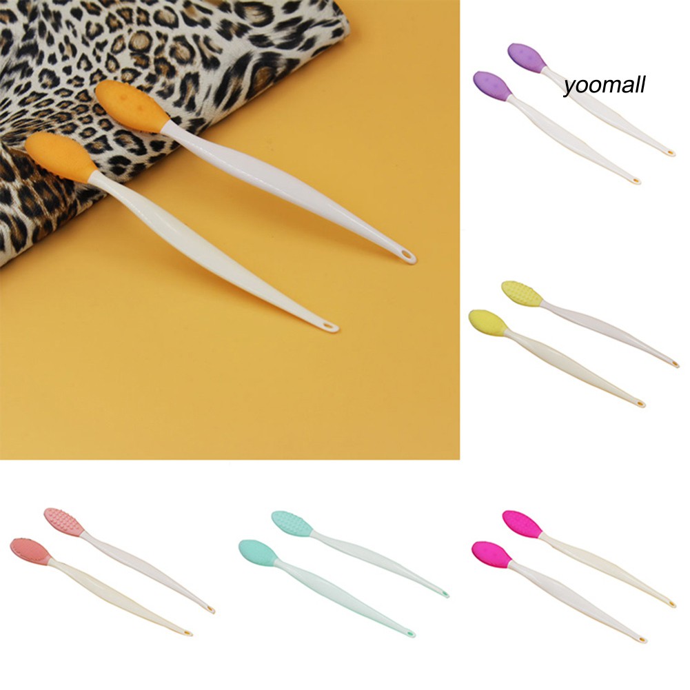 Cọ Rửa Mặt Tẩy Tế Bào Chết Loại Bỏ Mụn Đầu Đen Bằng Silicon Tiện Dụng