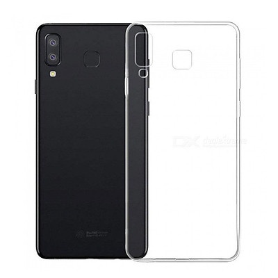Ốp Lưng Silicon Trong Suốt Cho Samsung A8 Star