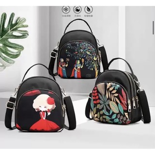 Order balo mini vải dù đeo 2 kiểu đa năng