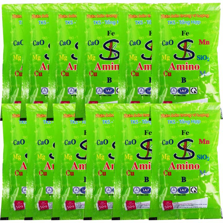 COMBO12 GÓI: TRUNG VI LƯỢNG TỔNG HỢP - Phục hồi Suy Cây, Thiếu Dinh Dưỡng