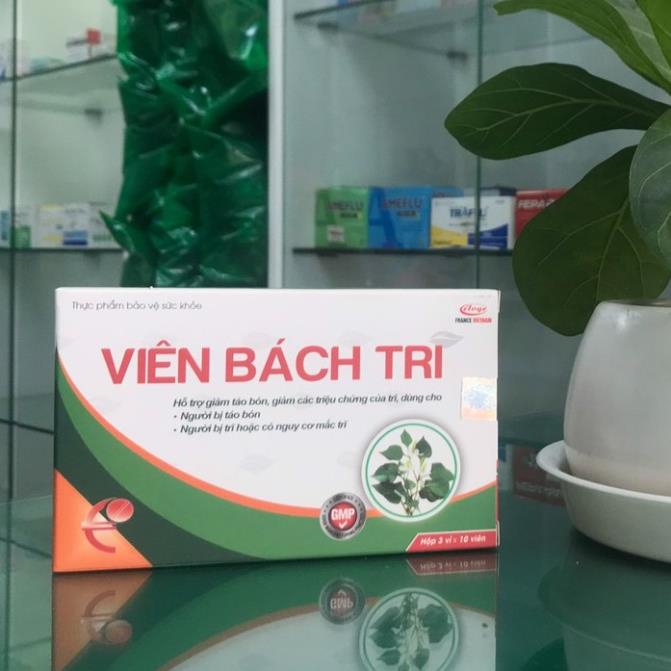 Vien Bách Tri – Hỗ trợ giảm táo bón, tăng sức bền thành mạch, giảm các triệu chứng của trĩ nội, trĩ ngoại (30 viên)