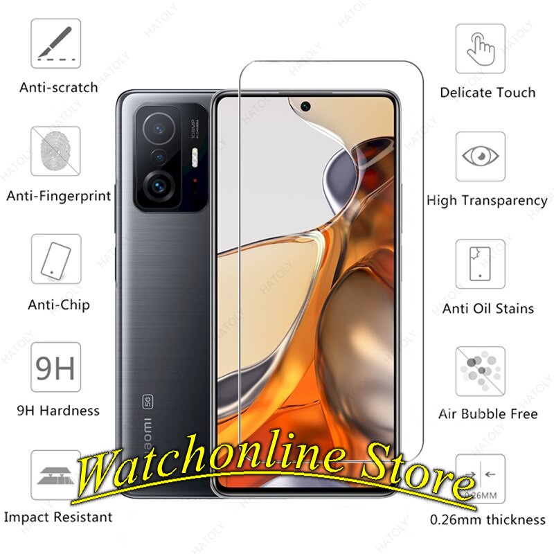 Kính Cường lực Xiaomi Mi 11T / Mi 11T pro trong suốt