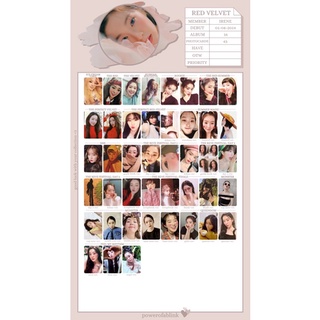 Ảnh thẻ photocards Irene hàng chính hãng 100% official