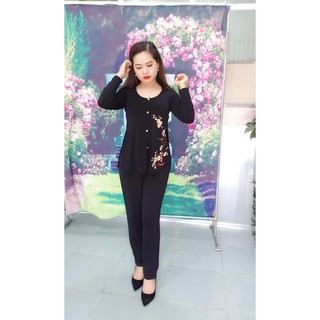 ÁO BÀ BA HOA ĐÀO TÀ THÁI HOÀNG