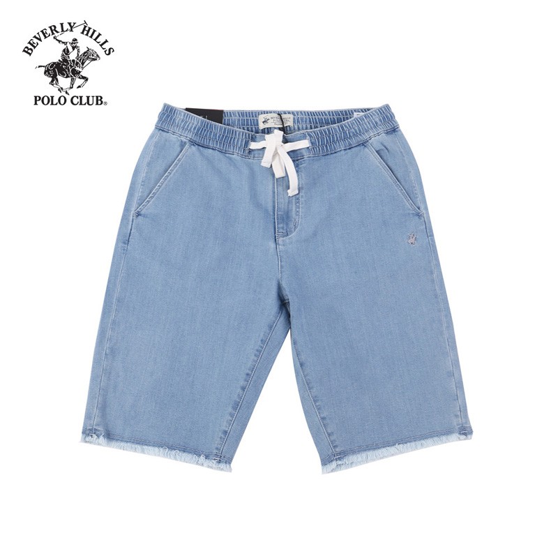 Beverly Hills Polo Club - Quần short Nam Regularfit Xanh nhạt LB- BHPC QSRS20V157