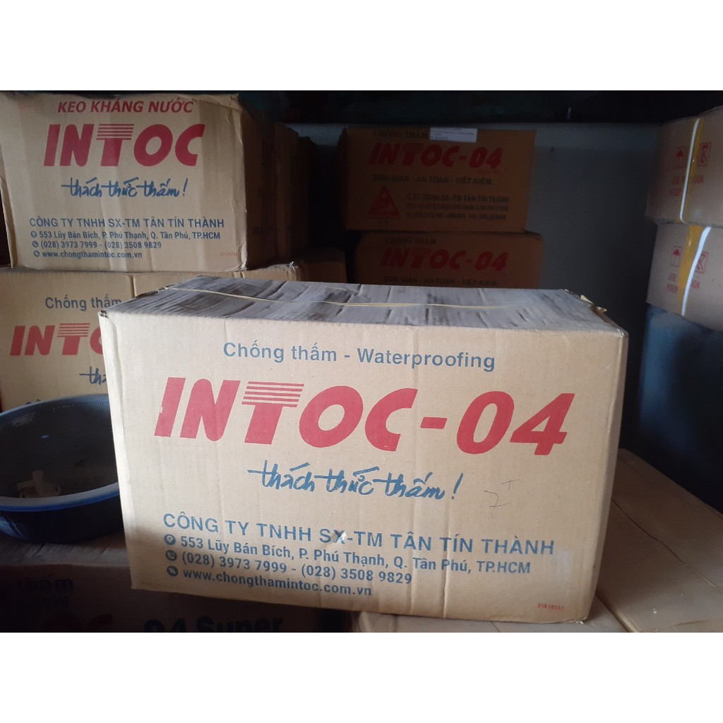 INTOC-04 CAN 25L (HÒA XI MĂNG LÀM HỒ DÀU CHỐNG THẤM)