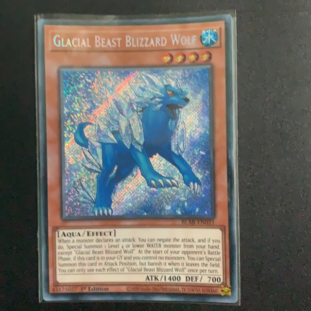 Bài yugioh: glacial beast blizzard wolf