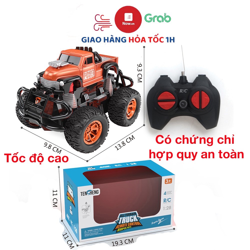 Xe địa hình leo núi điều khiển từ xa tốc độ cao, vượt mọi địa hình, bền bỉ chắc chắn
