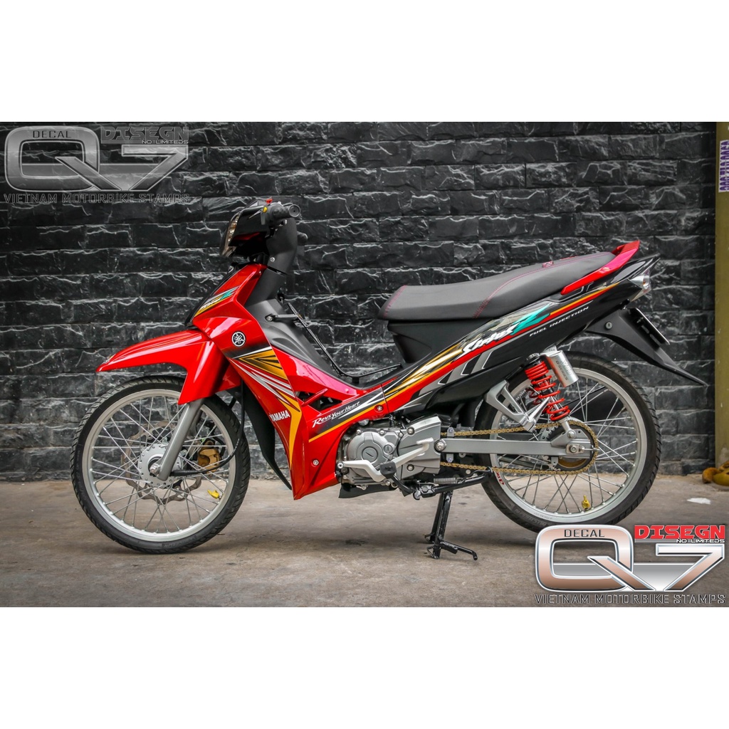 Tem Rời Sirius 110 Đỏ Đen