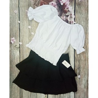 💋💋 áo trễ vai bo eo ✨✨