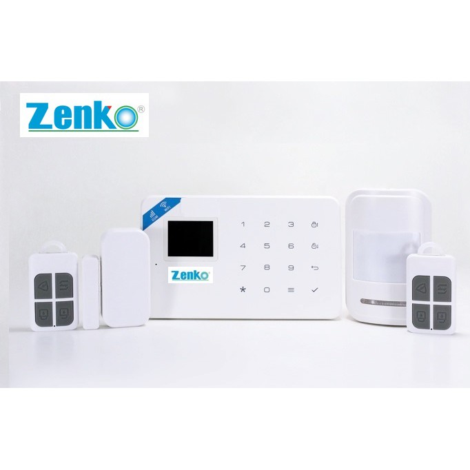 Báo trộm qua điện thoại Zenko-A68 Plus dùng Wifi+Sim