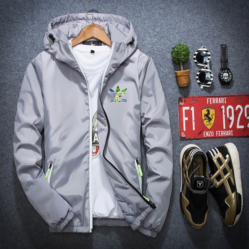 Áo khoác gió nam thể thao Adidas thời trang hè thu 2019