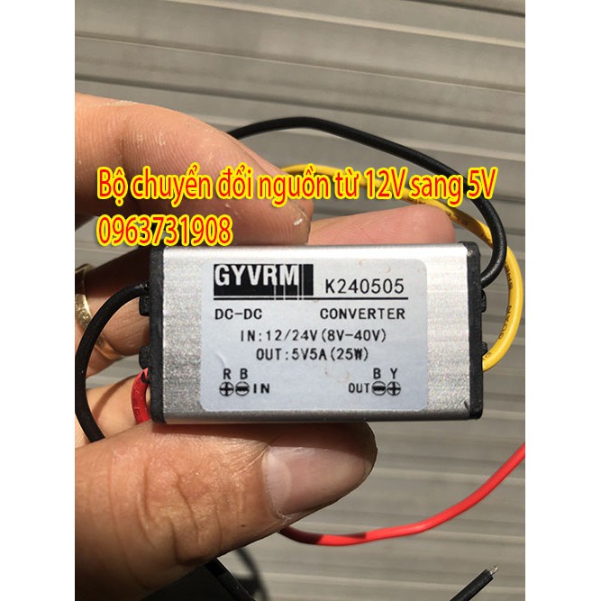 Bộ chuyển đổi nguồn từ 12V sang 5V