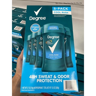 [HÀNG CHUẨN] Sáp khử mùi Degree Men Dry Protection Cool Rush 76g
