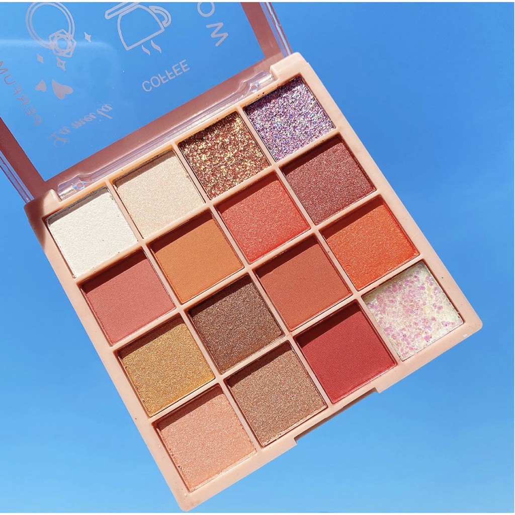 🦄 BẢNG PHẤN MẮT 16 Ô ĐA TÔNG 3043 Lameila eyeshadows palettes nội địa sỉ rẻ nhũ màu mắt lâu trôi chuẩn màu NGỰA BEAUTY | BigBuy360 - bigbuy360.vn