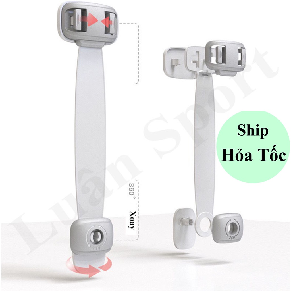 Khóa cài tủ lạnh an toàn cho bé - khóa tủ, ngăn kéo cao cấp giữ an toàn cho trẻ em - Looktosee