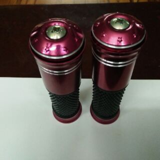 Bộ bao tay hai màu crôm đỏ ruby