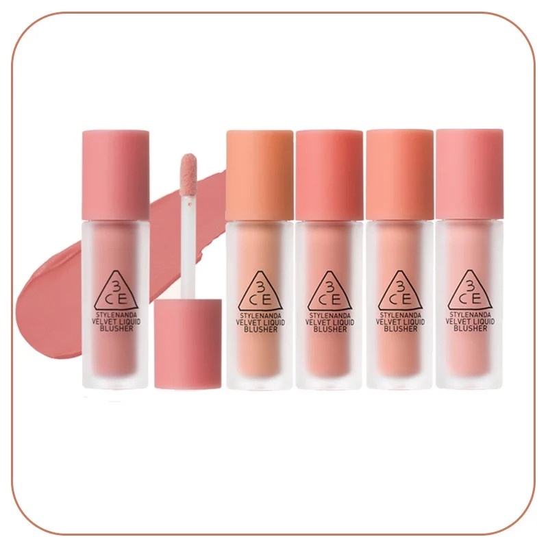 Má Hồng Kem 3CE Velvet Liquid Blusher