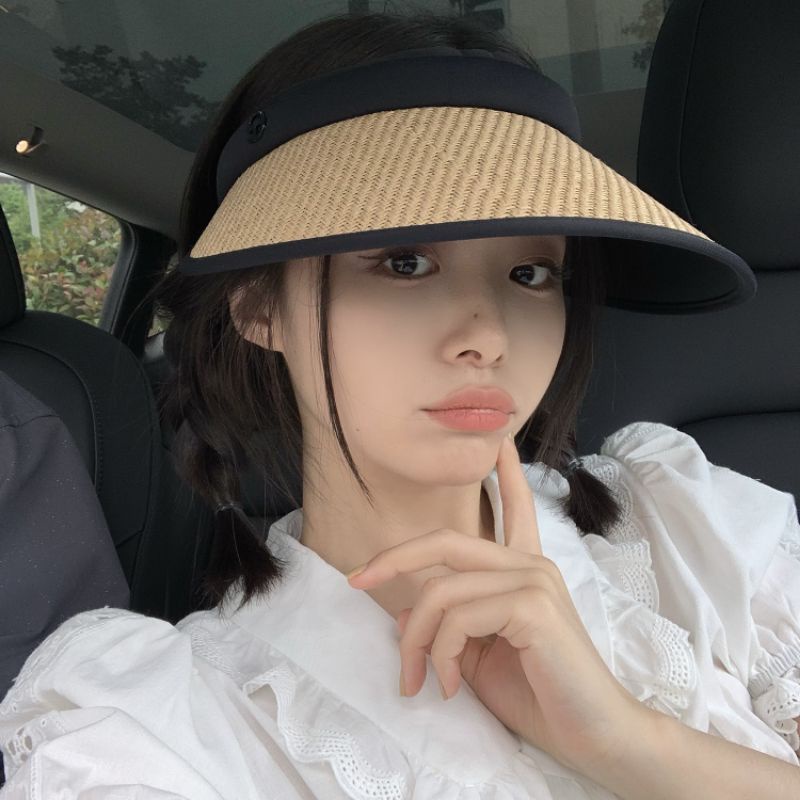 Nón Cói Thời Trang Vành Lớn Chống Nắng Dạng Cài