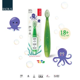 Bàn chải cho bé Radius Totz Brush