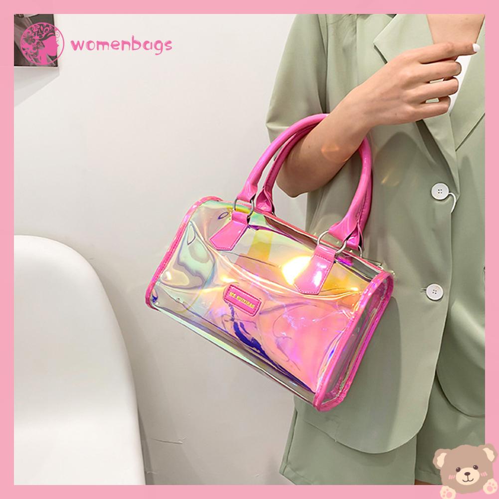 ✿ Wb ✿ Túi Xách Nhựa PVC Trong Suốt Thời Trang Mùa Hè Cho Nữ✿