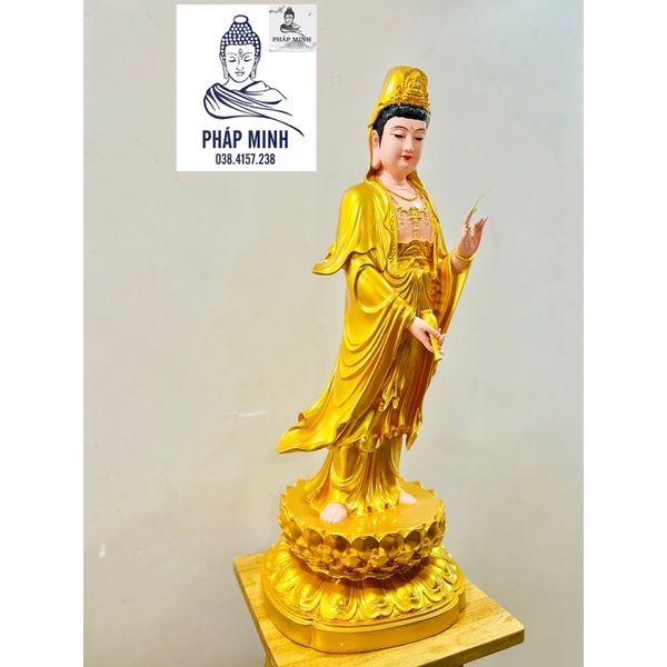 Tôn Tượng Tam Thánh Tây Phương 70cm