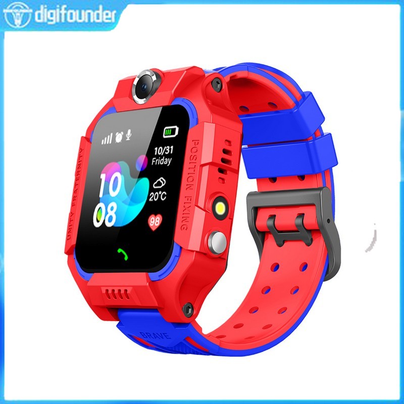 Đồng Hồ Thông Minh DIGIFOUNDER Z6 Chống Nước IP67 LBS Có Thẻ SIM Chống Nước Và Chống Thất Lạc Cho IOS Android PK Q12 Q50 D4Z5