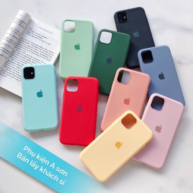 Ốp iphone - Ốp lưng Chống Bẩn Logo Táo 6/6s/6plus/6s plus/7/8/7plus/8plus/x/xs/xs max/11/11pro/11pro miễn phí ship max