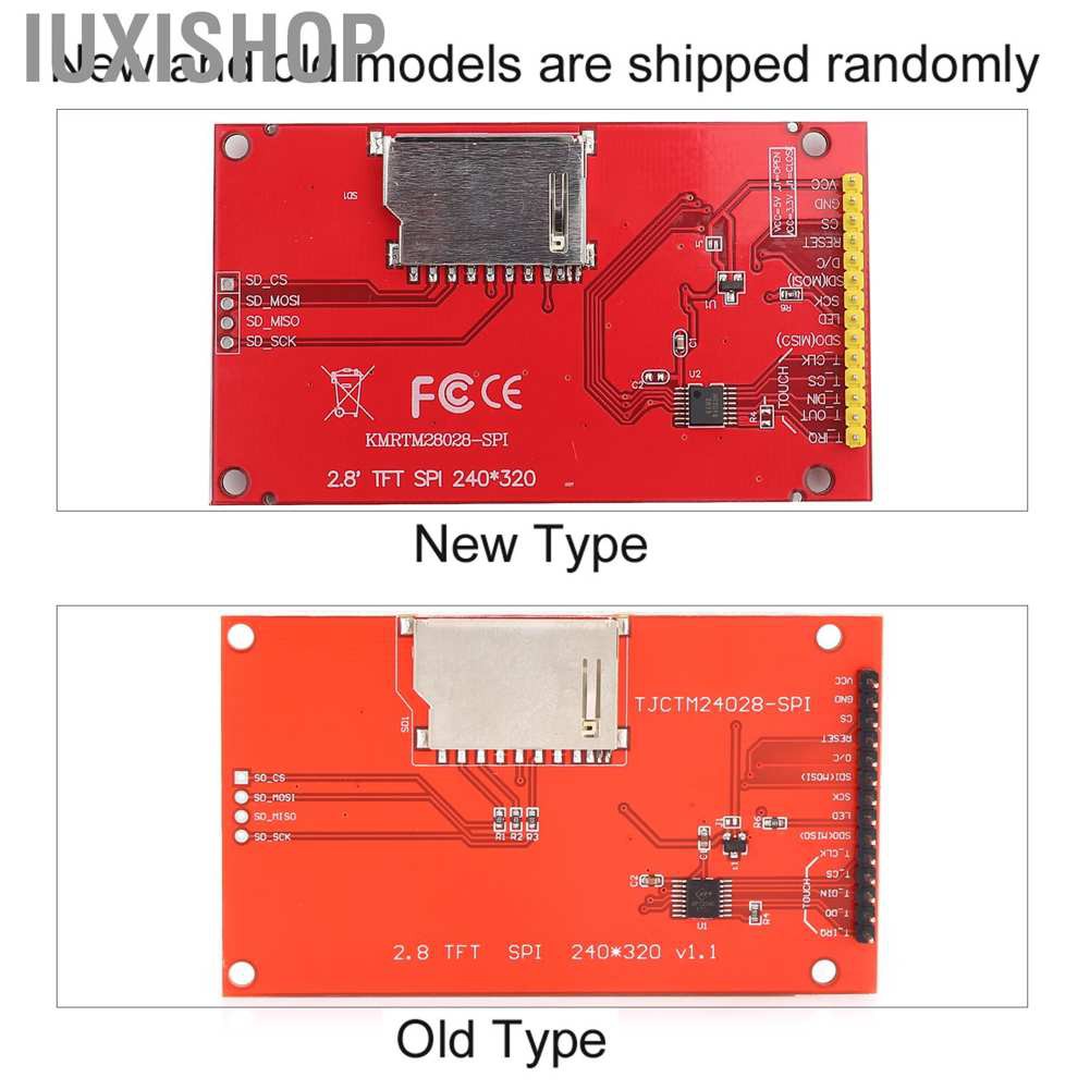 Bảng Mạch 2.8 "Tft 240x320 Lcd 5v / 3.3v + Pcb Ili9341 Uk