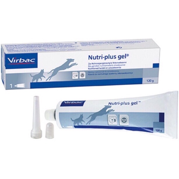 Tuýp Dinh Dưỡng Cho Chó Mèo Virbac Nutri-Plus 120g - Gel Giàu Dinh Dưỡng Kích Thích Phát Triển ( Hàng Chính Hãng )