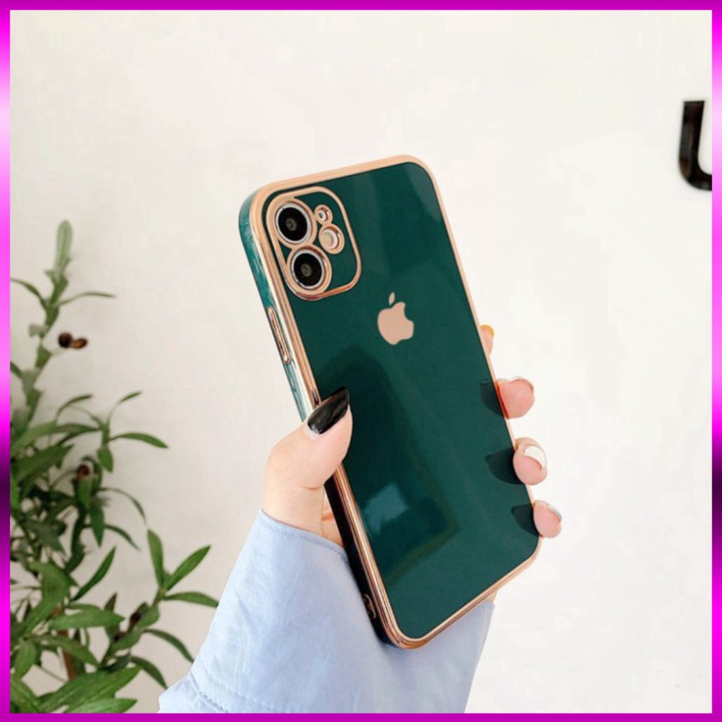 N1 Ốp lưng iphone Logo Táo Mạ Vàng 5/5s/6/6plus/6s/6splus/7/7plus/8/8plus/x/xr/xs/11/12/pro/max/plus/promax 1 2