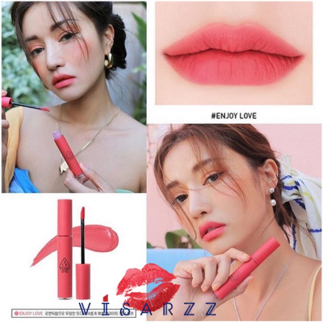 Son 3CE Velvet Lip Tint màu ENJOY LOVE