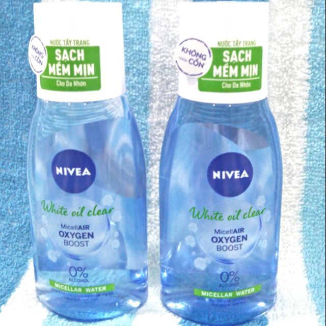 Nước tẩy trang nivea sạch mền mịn 125ml