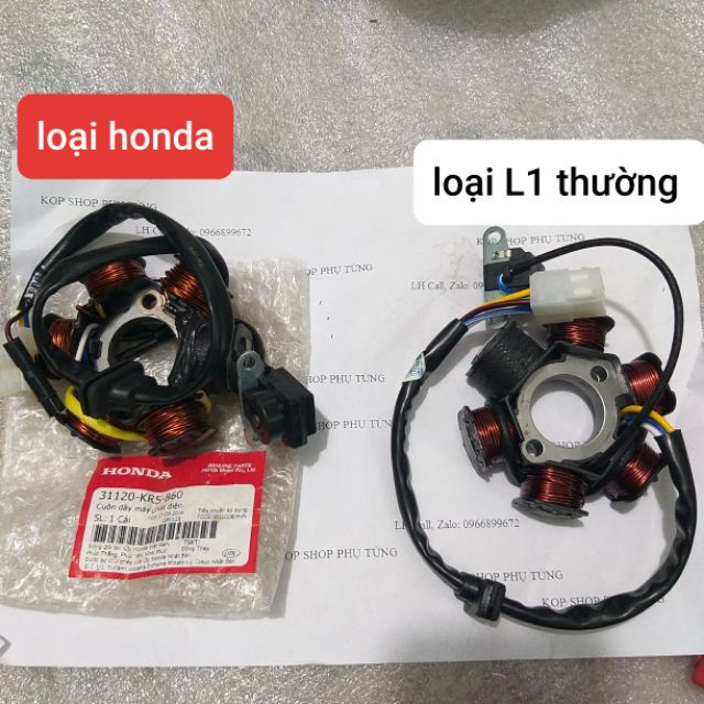 Bộ điện 6 cục gắn xe DREAM WAVE HÀNG CHẤT LƯỢNG CAO