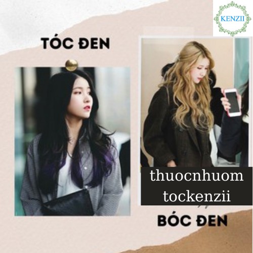 Bóc Đen - Bóc Đỏ  Thuốc bóc dành cho tóc nhuộm đen,đỏ ra nền tóc nâu,vàng ( Tặng Trợ Nhuộm )